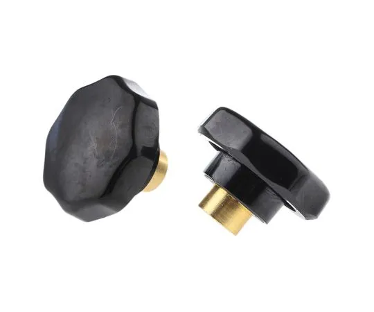 63-6717-22　RS PRO Black Multiple Lobes Clamping Knob, M10　686-187