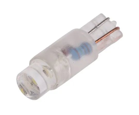 63-6586-95　LED Reflector Bulb, Wedge, White, Single Chip, 5.75mm dia., 28V dc　210-800