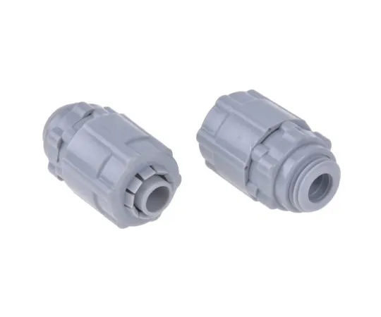 63-6646-02　RS PRO M12 Straight Cable Conduit Fitting, Grey 10mm nominal size　429-662