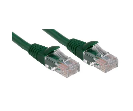 63-6702-81　RS PRO Green LSZH Cat5e Cable U/UTP, 3m Male RJ45/Male RJ45 Terminated　556-455