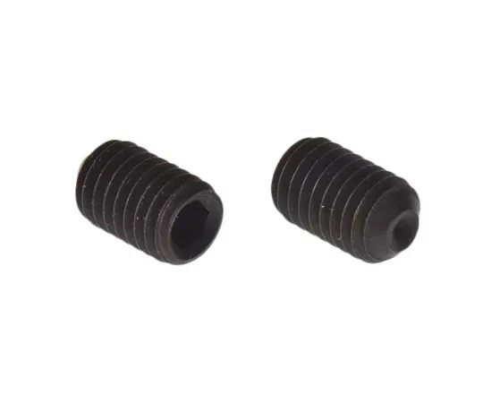 63-6697-01　Black, Self-Colour Steel Hex Socket Set M5 x 8mm Grub Screw　529-977