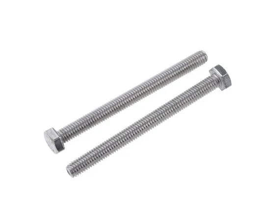 63-6614-22　Plain Stainless Steel Hex M6 x 70mm Set Screw　289-023