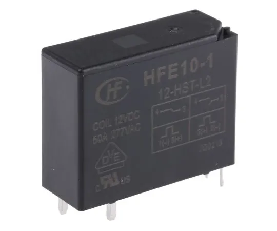 63-6665-64　RS PRO SPNO 12V dc Latching Relay, 50 A PCB Mount　476-577