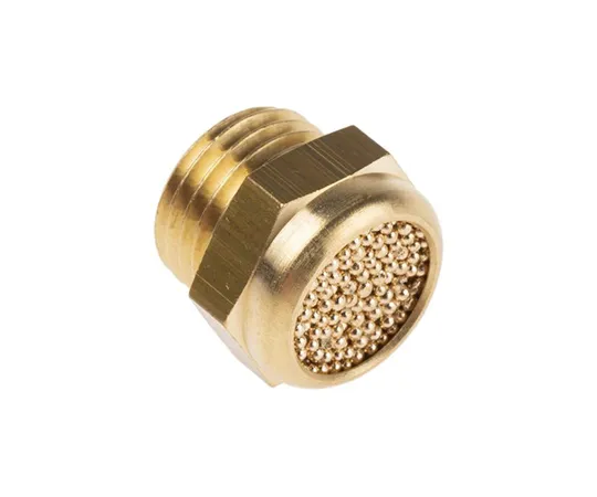 63-6996-03　Festo AMTE-M-H Brass, Bronze 10bar Pneumatic Silencer, Threaded, G 1/4 Male　AMTE-M-H-G14