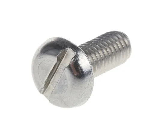 63-6576-02　RS PRO, M5 Pan Head, 12mm Stainless Steel Slot A4 316 Plain　189-456