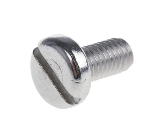 63-6576-08　RS PRO, M6 Pan Head, 12mm Stainless Steel Slot A4 316 Plain　189-513