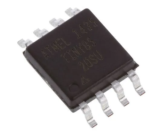 63-7029-37　Microchip Technology ATTINY85-20SU, 8bit AVR Microcontroller, 20MHz, 8 kB Flash, 8-Pin EIAJ SOIC　ATTINY85-20SU