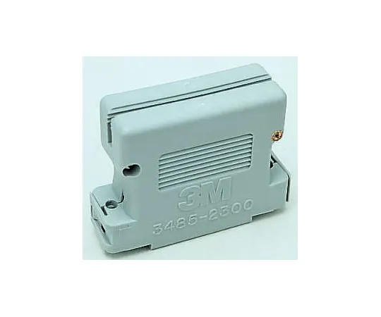 63-6787-51　Back Shell for D-sub Connectors 3485 Series Straight 15 Pole PBT　3485-2200F