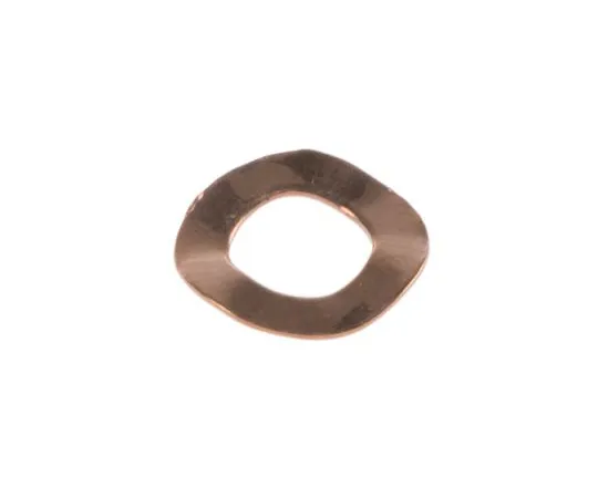 63-6614-43　Plain Copper Crinkle Locking & Anti-Vibration Washer, M4　289-679