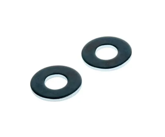 63-6833-29　Bright Zinc Plated Steel Plain Washer, 1mm Thickness, M5 (Form C)　122-4378