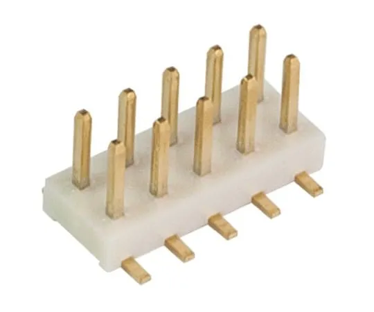 63-6833-20　Pin Header A3 Series 10 Pole 2 mm 2 Row Straight 1 Set (48 Pieces)　A3A-10PA-2SV71