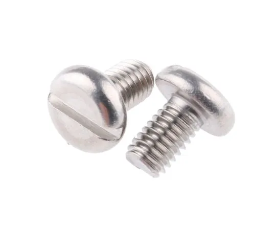 63-6576-07　RS PRO, M6 Pan Head, 10mm Stainless Steel Slot A4 316 Plain　189-507