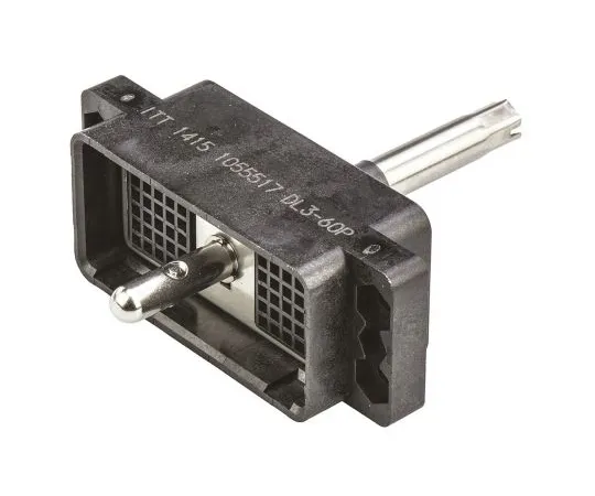 63-7018-60　ITT Cannon DL Series, 60 Way Plug Body Plug, 2.54mm Pitch　DL3-60P
