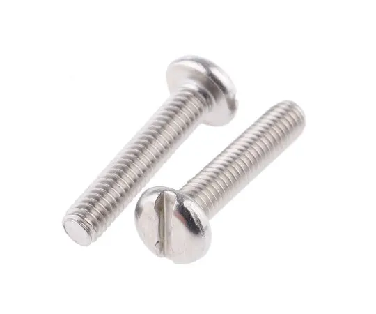 63-6575-97　RS PRO, M4 Pan Head, 20mm Stainless Steel Slot A4 316 Plain　189-406