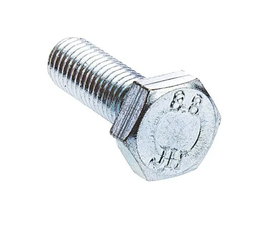 63-6695-69　Clear Passivated, Zinc Steel Hex M10 x 30mm Set Screw　527-583