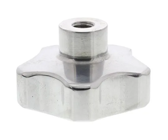 63-6666-52　RS PRO Silver Multiple Lobes Clamping Knob, M8　478-377