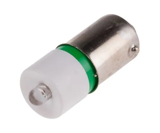 63-6584-08　RS PRO Green Cluster LED Indicator, 24 V ac/dc, 25 x 10mm Mounting Hole Size, Ba9s Termination　207-214