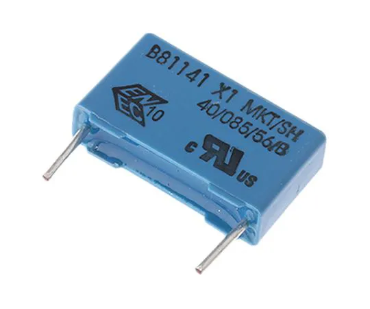 63-6620-95　Polyester Condenser (PET) 440 V ac 10 nF ±20% 1 Bag (5 Pieces)　B81141C1103M000