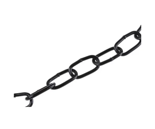 63-6724-35　RS PRO Japanned Steel Chain, 10m Length, 50 kg Lifting Load　750-503
