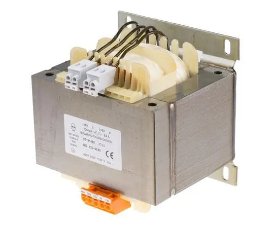 63-6891-52　RS PRO 1000VA Isolation Transformer, 15 → 400V ac Primary, 115V ac Secondary　123-4240