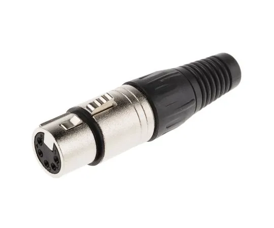 63-6653-96　RS PRO Cable Mount XLR Connector, Female, 5 Way　457-992