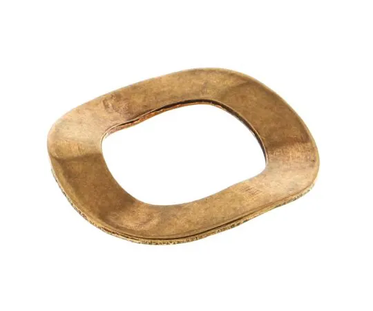 63-6614-44　Plain Copper Crinkle Locking & Anti-Vibration Washer, M5　289-685
