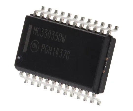 63-6968-16　ON Semiconductor MC33035DWG, BLDC Brushless DC Motor Controller, 40 V 24-Pin, SOIC　MC33035DWG