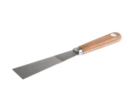 63-6729-20　Hardwood 125 x 38 mm Putty Knife Scraper with Polished Blade　794-711