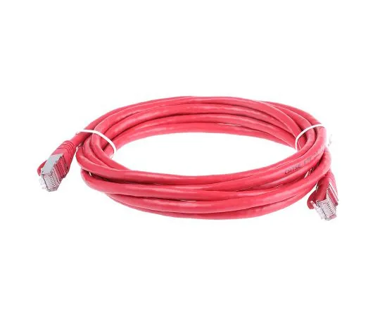 63-6704-02　RS PRO Red PVC Cat5e Cable F/UTP, 3m Male RJ45/Male RJ45 Terminated　557-200
