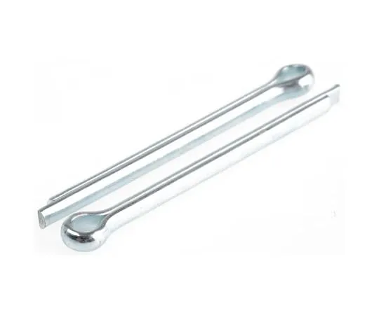 63-6608-21　2in Bright Zinc Plated Steel Split Pin, 5/32in Diameter　270-158