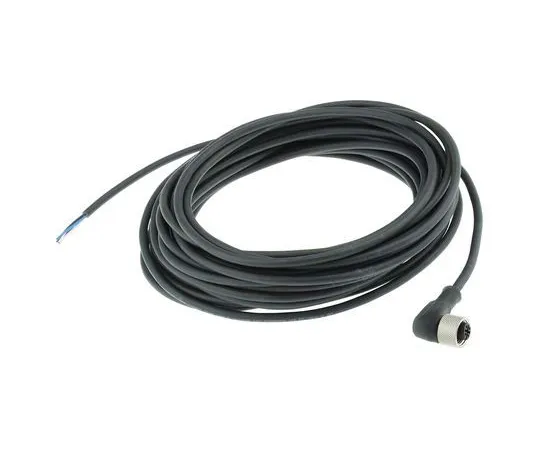 63-7016-14　Telemecanique Sensors XZCP53P11L10 Angled Connection Cable, For Use With Type 2 Safety Light Curtain (Receivers), Type　XZCP53P11L10