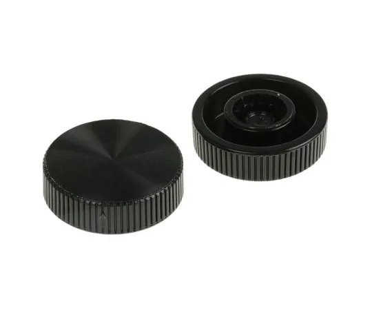 63-6727-77　RS PRO Black Knurled Clamping Knob, M6　771-695