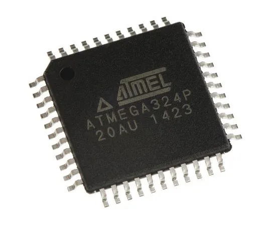 63-7021-74　Microchip, 8bit AVR Microcontroller, 20MHz, 32 kB Flash, 44-Pin TQFP　ATMEGA324P-20AU
