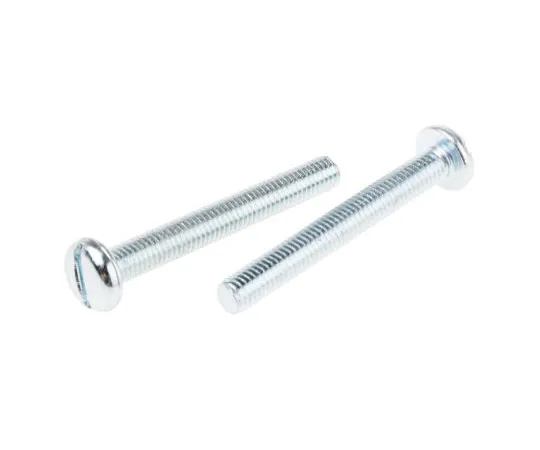 63-6705-41　RS PRO, M5 Pan Head, 40mm Steel Slot Bright Zinc Plated　560-108