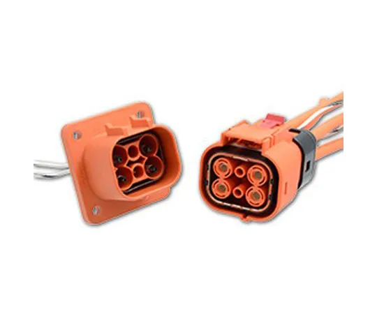 63-6942-50　Connector 1 Row 2 Pole 7.5 to 70 A 800 V ac Male Orange　ELR2U04C10-738025-2UP4