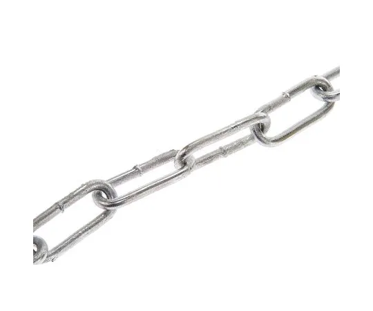63-6724-27　RS PRO Galvanised Steel Chain, 10m Length, 56 kg Lifting Load　750-402