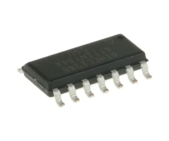 63-7029-33　Microchip Technology ATTINY84A-SSU, 8bit AVR Microcontroller, 20MHz, 8 kB Flash, 14-Pin SOIC　ATTINY84A-SSU