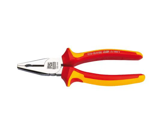 63-6978-90　RS Pro 180 mm Combination PliersYes, Jaw Length: 29mm, Steel　125-3066