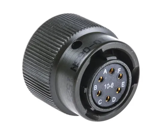 63-6651-16　MIL Standard Round Connector 62 GB Series Male 6 Poles　62GB-56T10-06SN