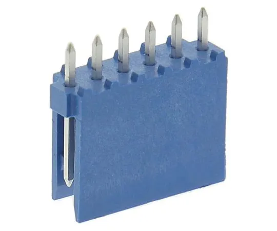63-6698-40　Header-amplifier module for connecting boards 6 poles 2.54 mm 1 row straight　281695-6