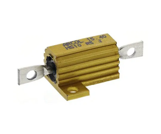 63-7349-07　Arcol HS10 Series Aluminium Ho***d Axial Wire Wound Panel Mount Resistor, 500mΩ ±5% 10W　HS10 R5 J