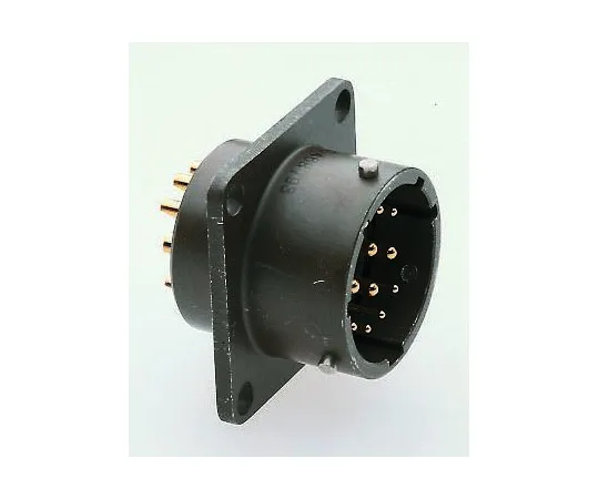 63-7327-54　Amphenol 451 Series, 10 Way Panel Mount MIL Spec Circular Connector Receptacle, Socket Contacts,Shell Size 12, Bayonet　45102E1210S50