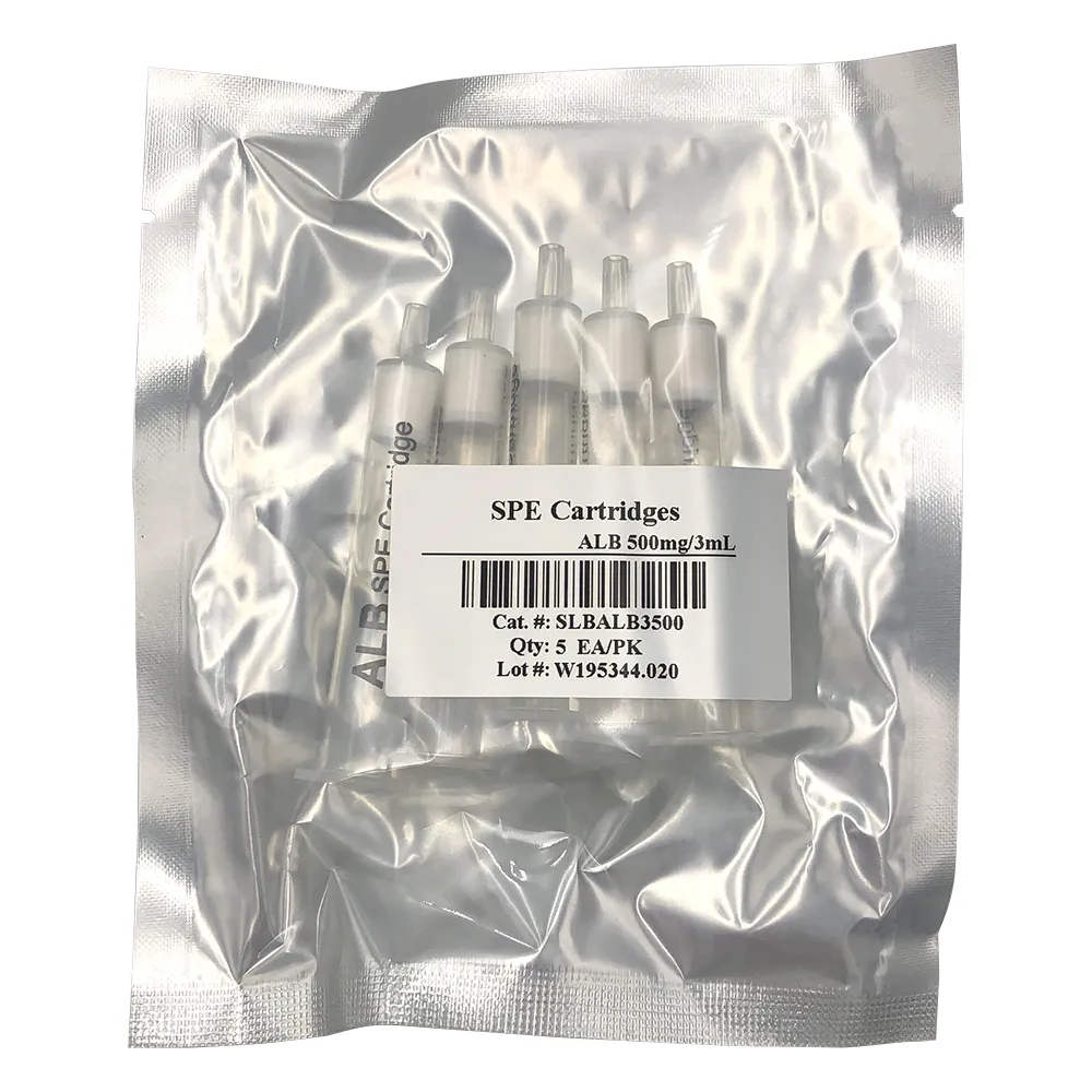 4-3053-01　［Discontinued］Solid-phase Extraction Column (Silica Gel-Based Polar Solid Phase AL-B) 500 mg/3 mL 50pcs　ALB-500-3