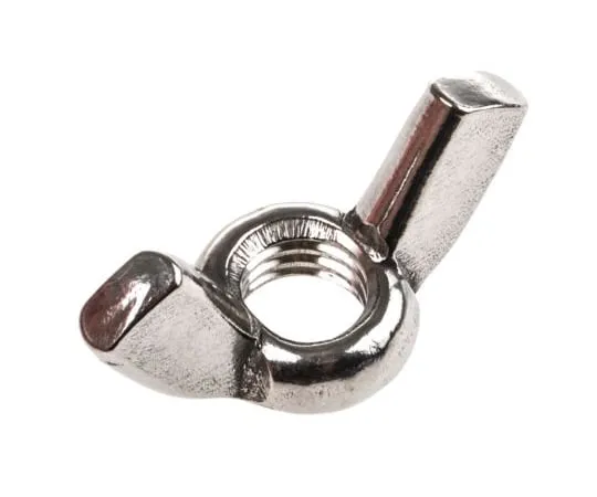 63-6615-55　36mm Plain Stainless Steel Wingnut, M8, A2 304　293-145