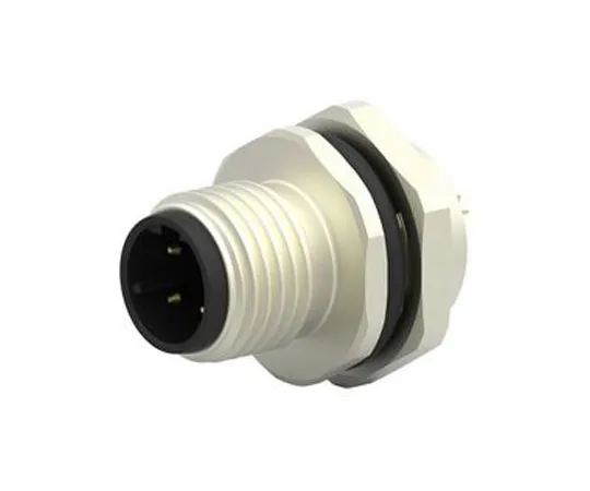 63-7041-05　TE Connectivity M12 Series Panel Mount Connector, 4 contacts Socket　T4130412041-000