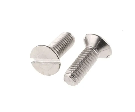 63-6695-50　RS PRO, M4 Countersunk Head, 12mm Stainless Steel Slot A2 304 Plain　527-189