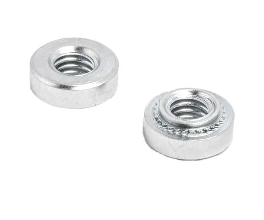 63-6733-56　RS PRO Clear Passivated, Zinc Steel Clinch Nut, M4　827-631