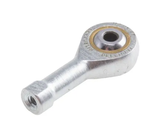 63-6625-14　RS PRO M2 x 0.4 Female Galvanized Steel Rod End, 2mm Bore, 20.5mm Long, Metric Thread Standard　382-289