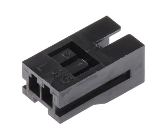 63-6774-51　Connector Housing Male 2 Pole 1 Row 2 mm DF3 Series 1 Bag (100 Pieces)　DF3-2EP-2C