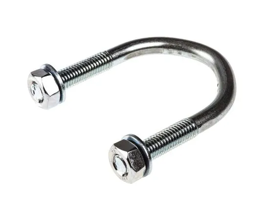 63-6733-97　M10 49mm Bright Zinc Plated Steel Round U-Bolt　829-952